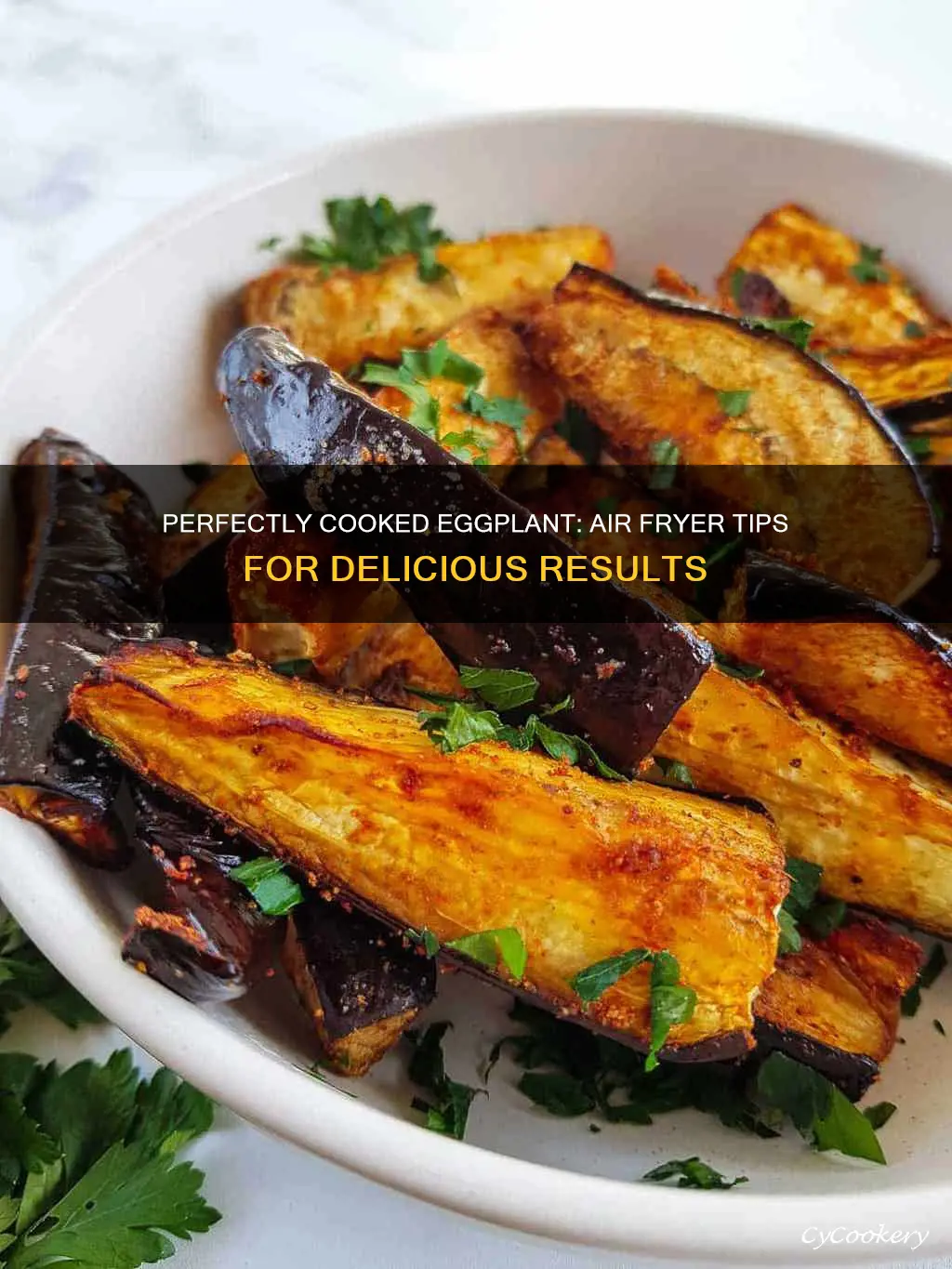 how long cook eggplant in air fryer