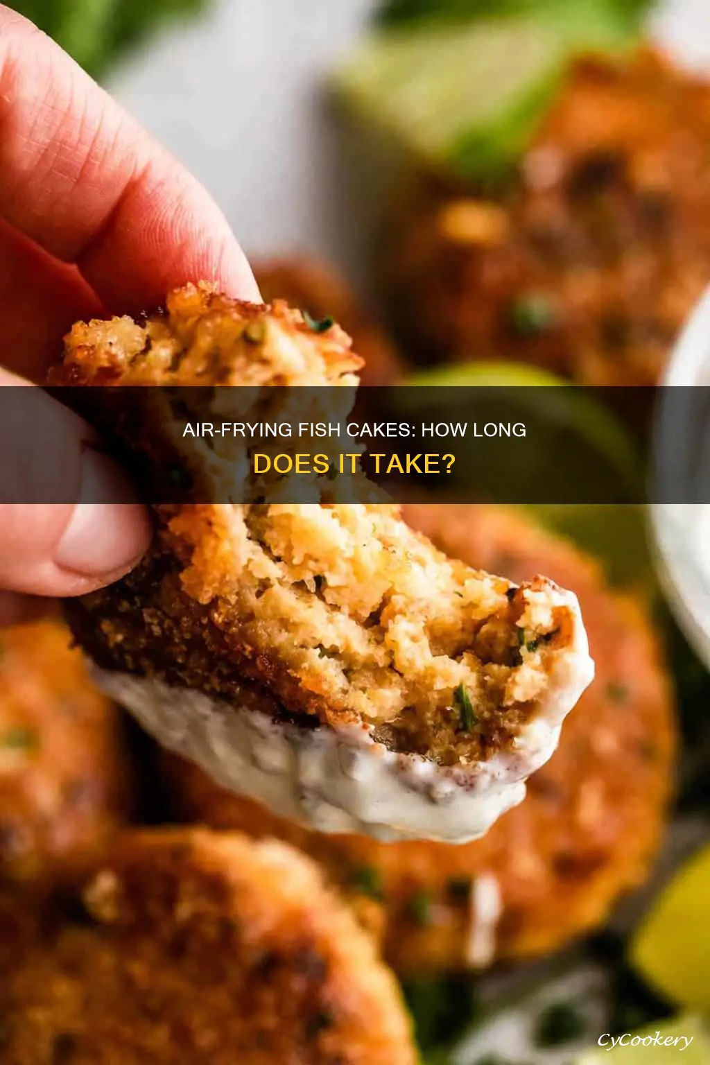 how long cook fish cakes in air fryer