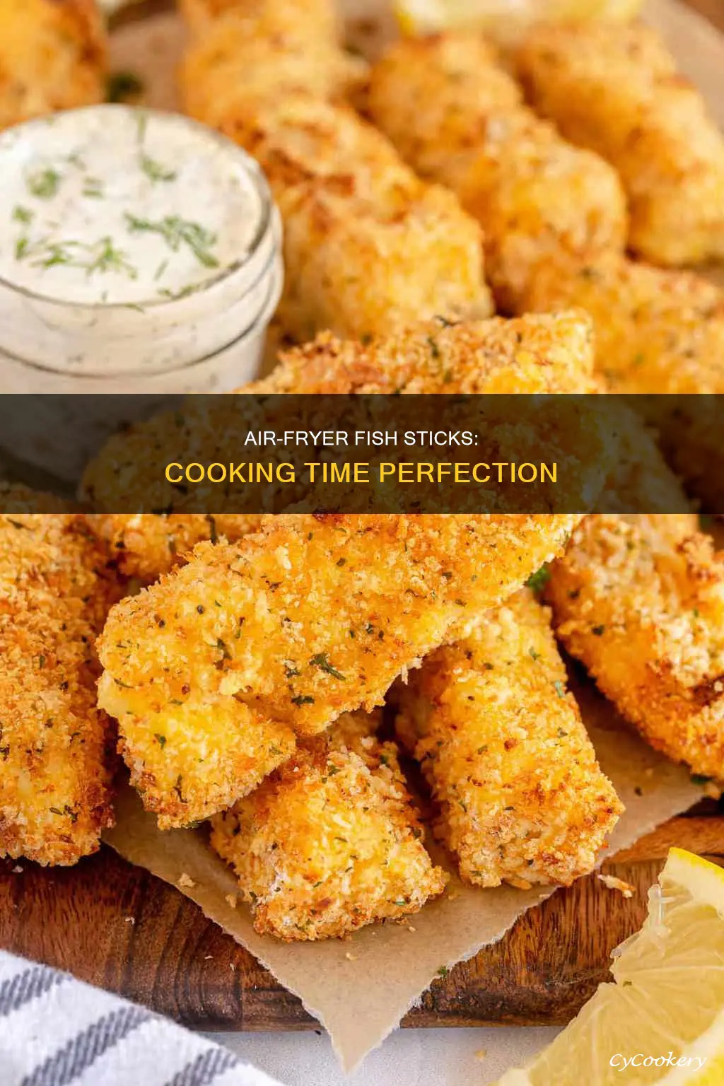 how long cook fish sticks in air fryer
