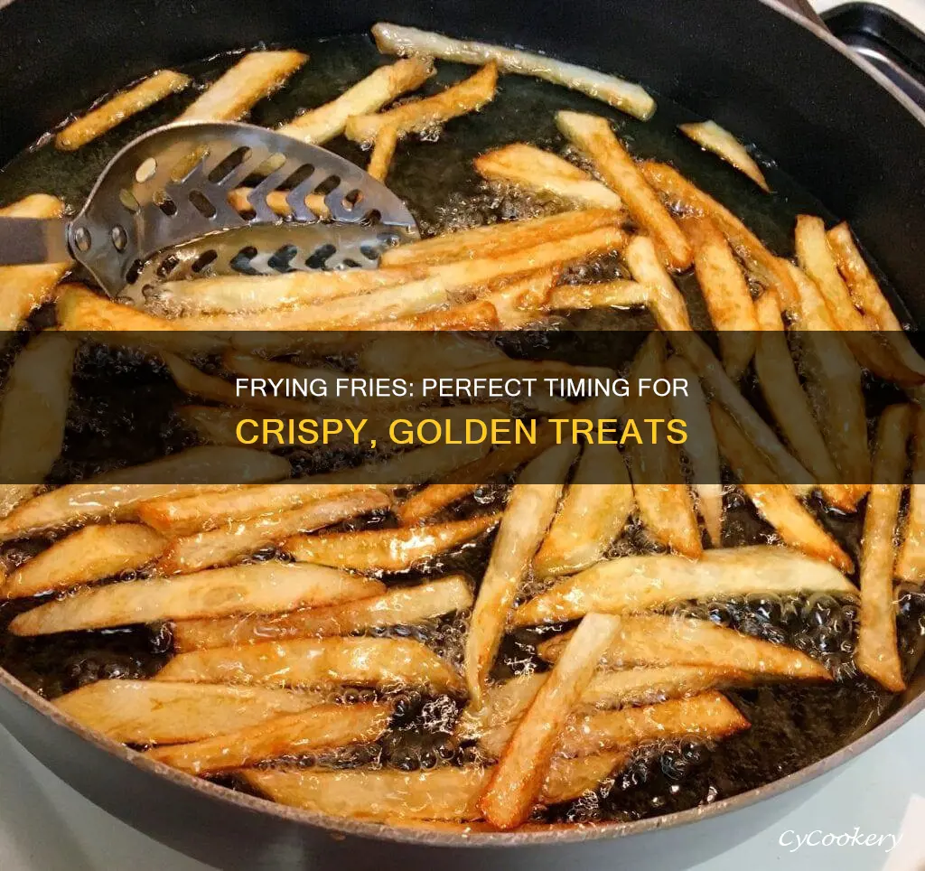 how long cook fries in deep fryer