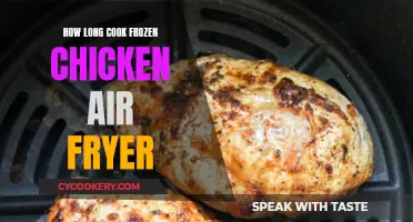 Perfectly Cooked Frozen Chicken: Air Fryer Time Guide