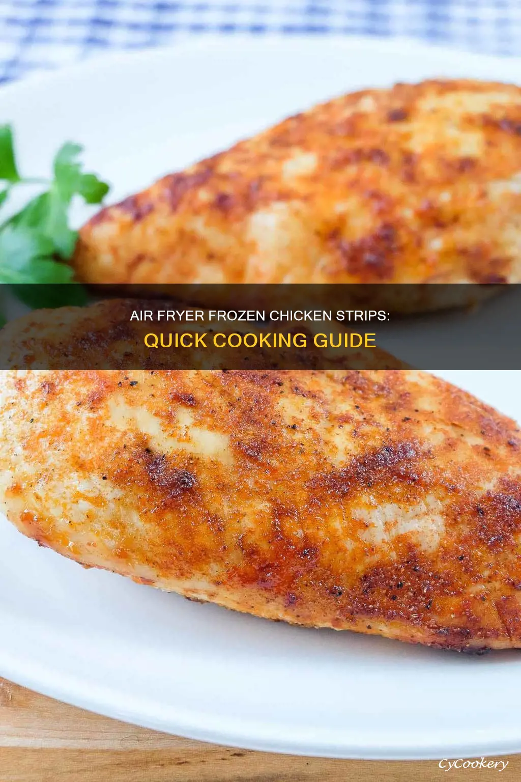 how long cook frozen chicken strips in air fryer