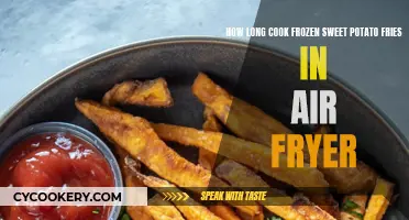 Crispy Sweet Potato Fries: Air Fryer Cooking Time Guide