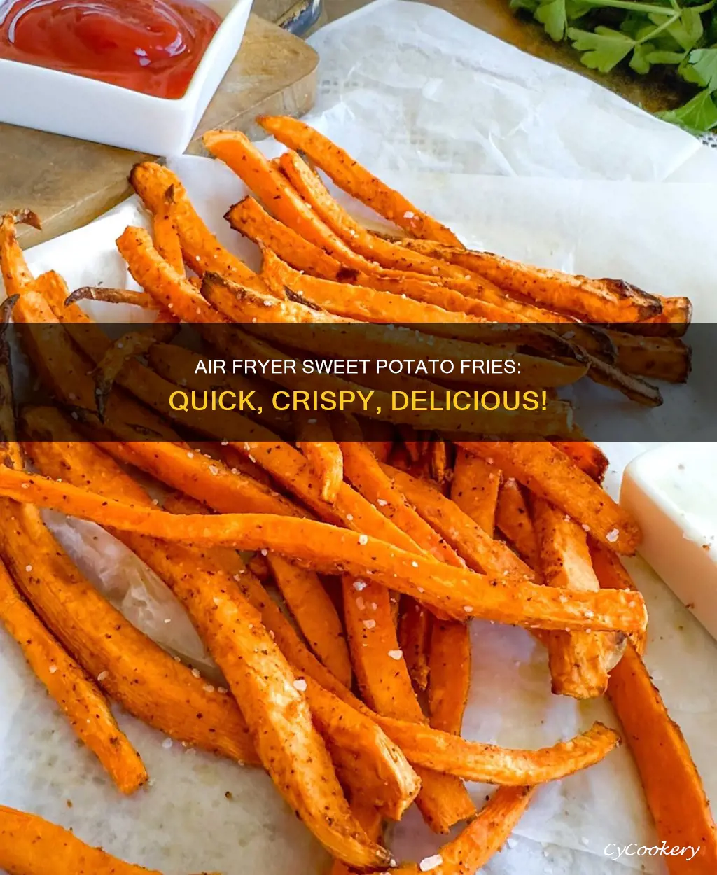 how long cook frozen sweet potato fries in air fryer