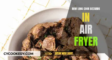 Crispy Gizzards: Air Fryer Cooking Time Guide