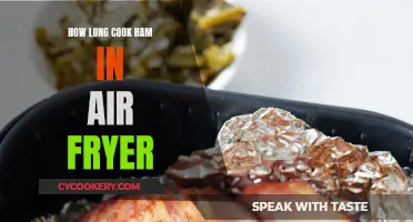 Perfectly Cooked Ham: Air Fryer Times Revealed