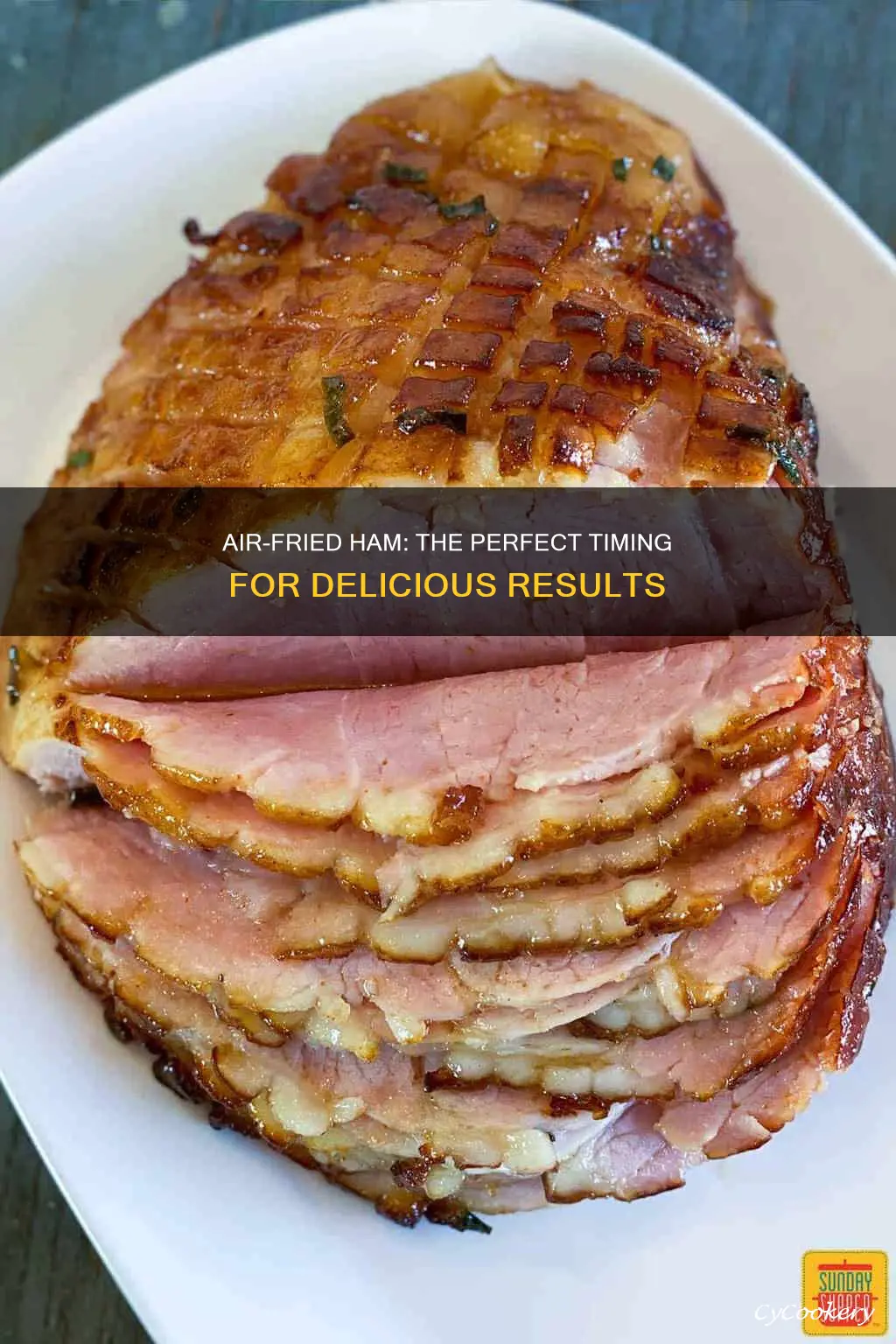 how long cook ham in air fryer