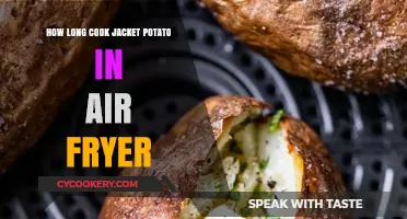 Jacket Potato Perfection: Air Fryer Cooking Time Revealed