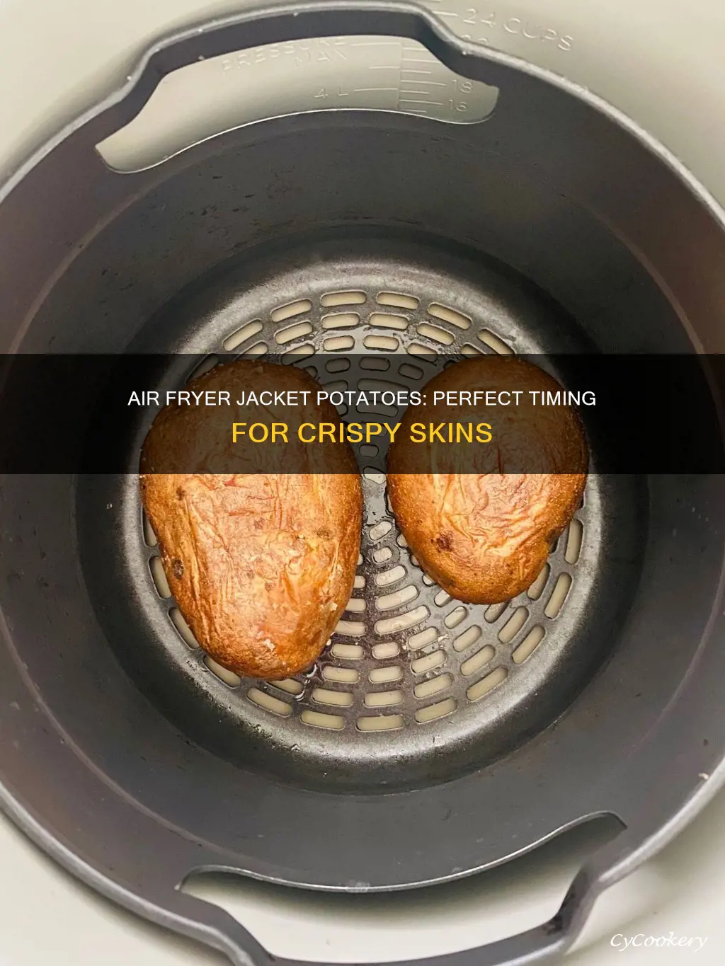 how long cook jacket potatoes in air fryer