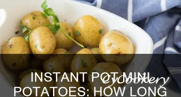 how long cook mini potatoes inta pot