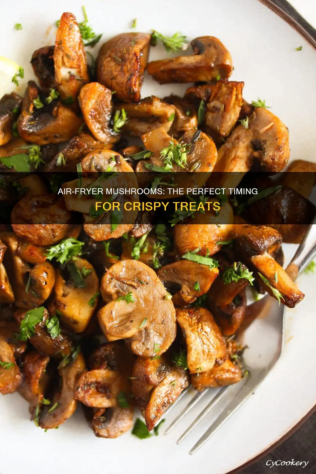 how long cook mushrooms in air fryer