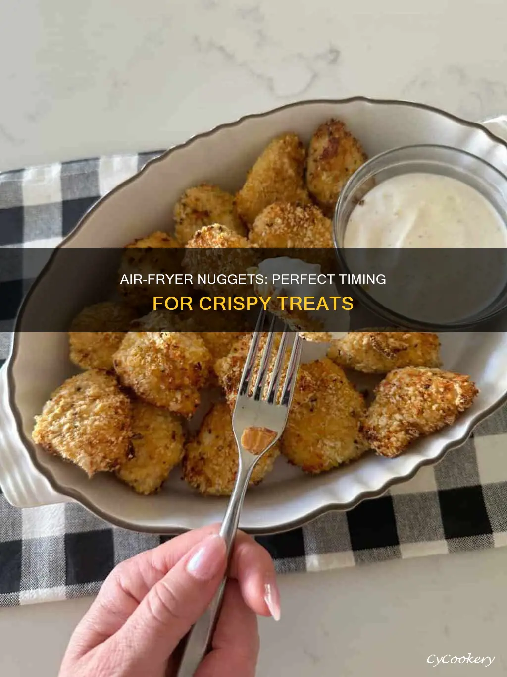 how long cook nuggets in air fryer