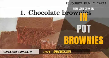 The Perfect Pot Brownie: Cooking Oil Time