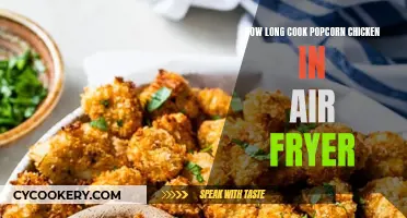 Crispy Popcorn Chicken: Air Fryer Perfection in 10 Minutes