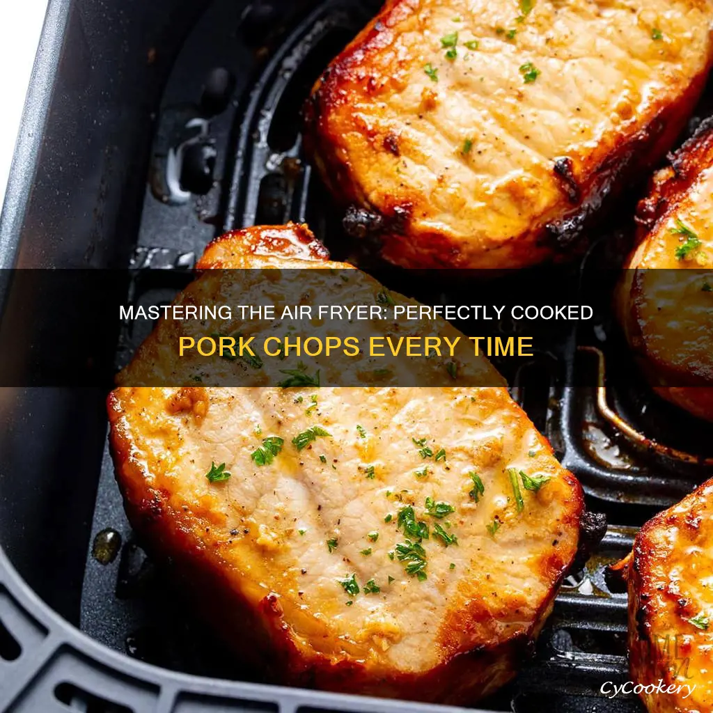 how long cook pork chop air fryer