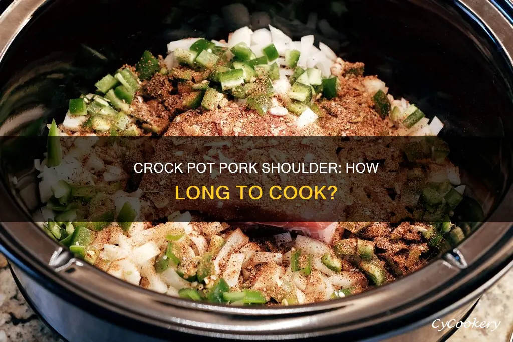 how long cook pork shoulder in crock pot