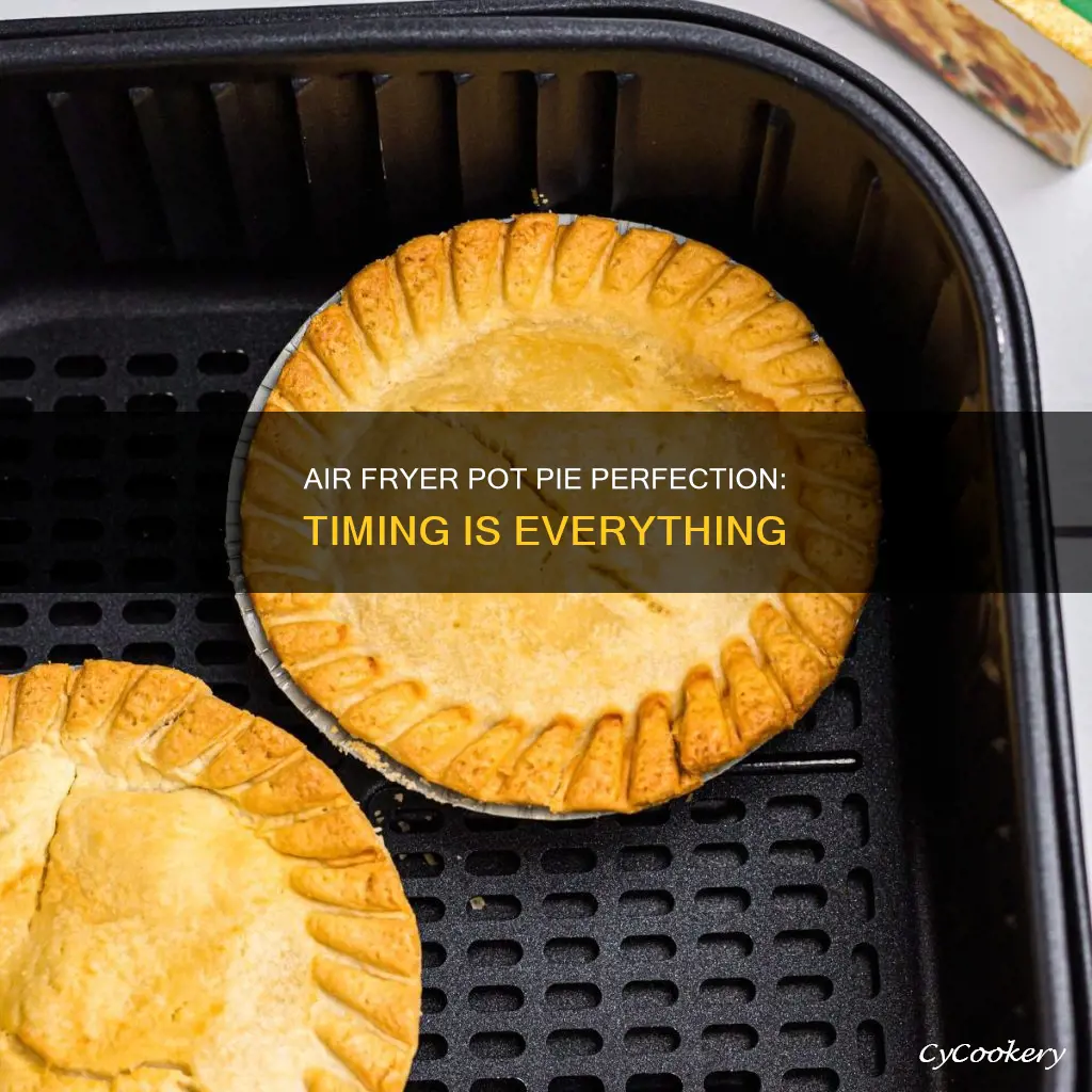 how long cook pot pie air fryer