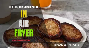 Perfectly Cooked Sausage Patties: Air Fryer Times Revealed