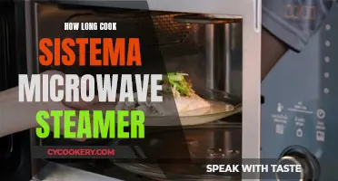 Steaming Veggies: Sistema Microwave Steamer Cooking Time