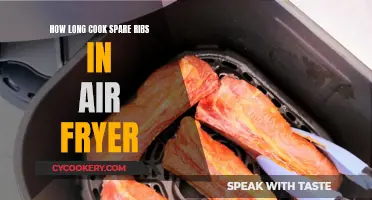 Perfectly Cooked Spare Ribs: Air Fryer Time Guide