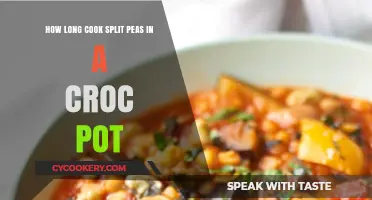 The Best Time to Cook Split Peas in a Crock Pot