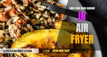 Perfectly Tender: Air Fryer Squash Cooking Time