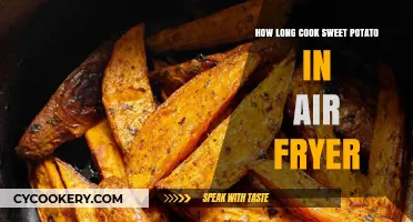 Perfectly Cooked Sweet Potato: Air Fryer Time Guide