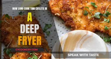 Mastering the Art of Cooking Thin Cutlets: Deep Fryer Tips