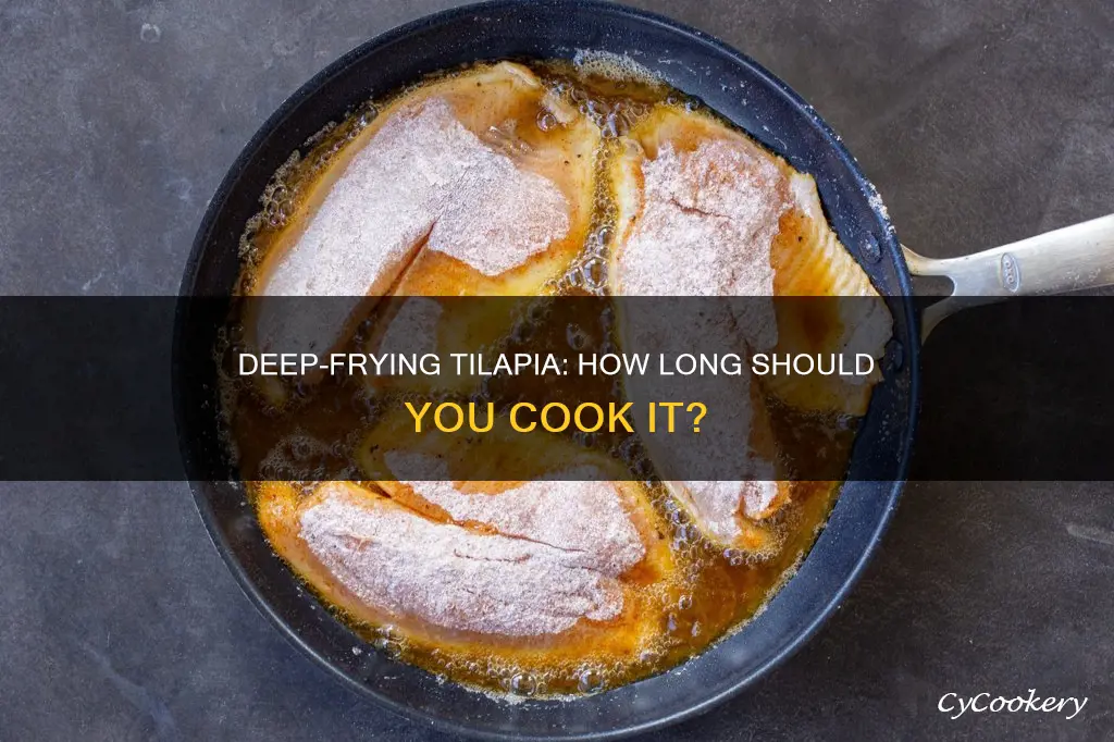 how long cook tilapia deep fryer