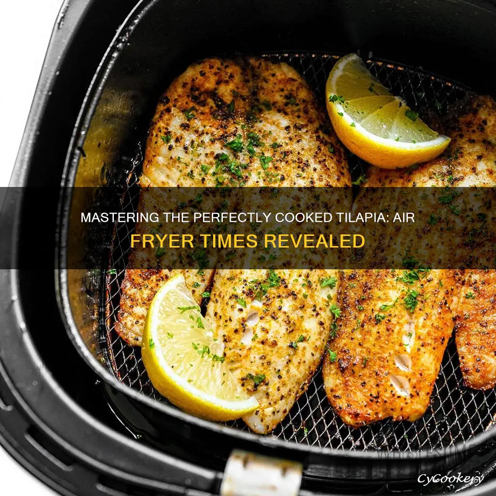 how long cook tilapia in air fryer