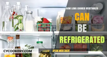 Refrigerating Cooked Veggies: Safe Storage Time and Tips