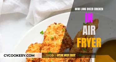 Air Fryer Diced Chicken: How Long to Cook?