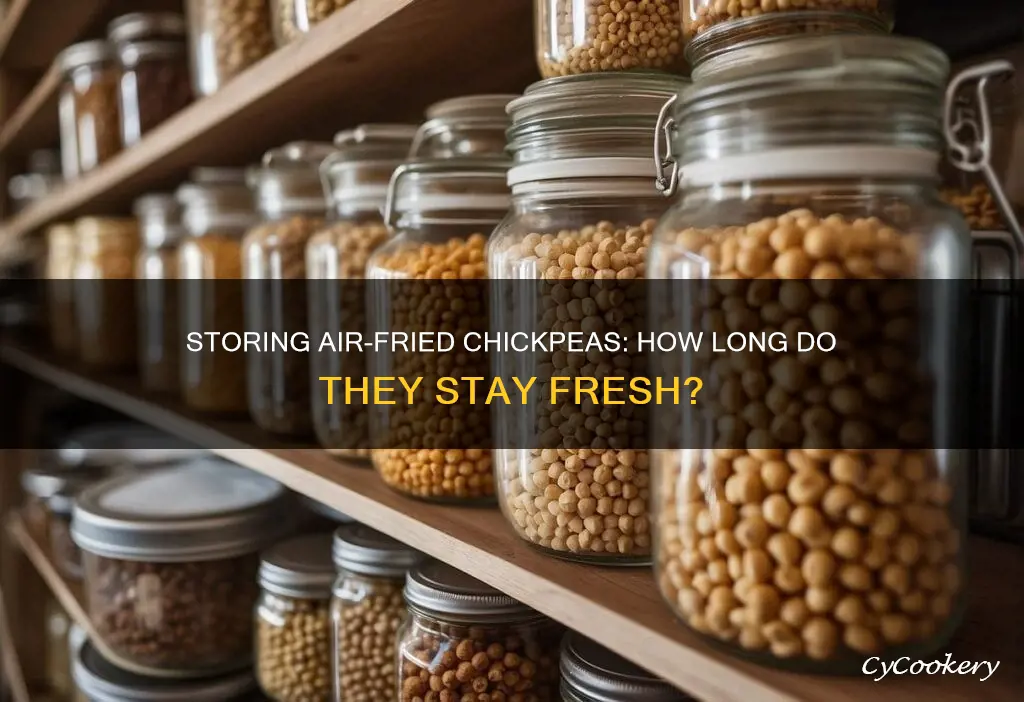 how long do air fryer chickpeas last