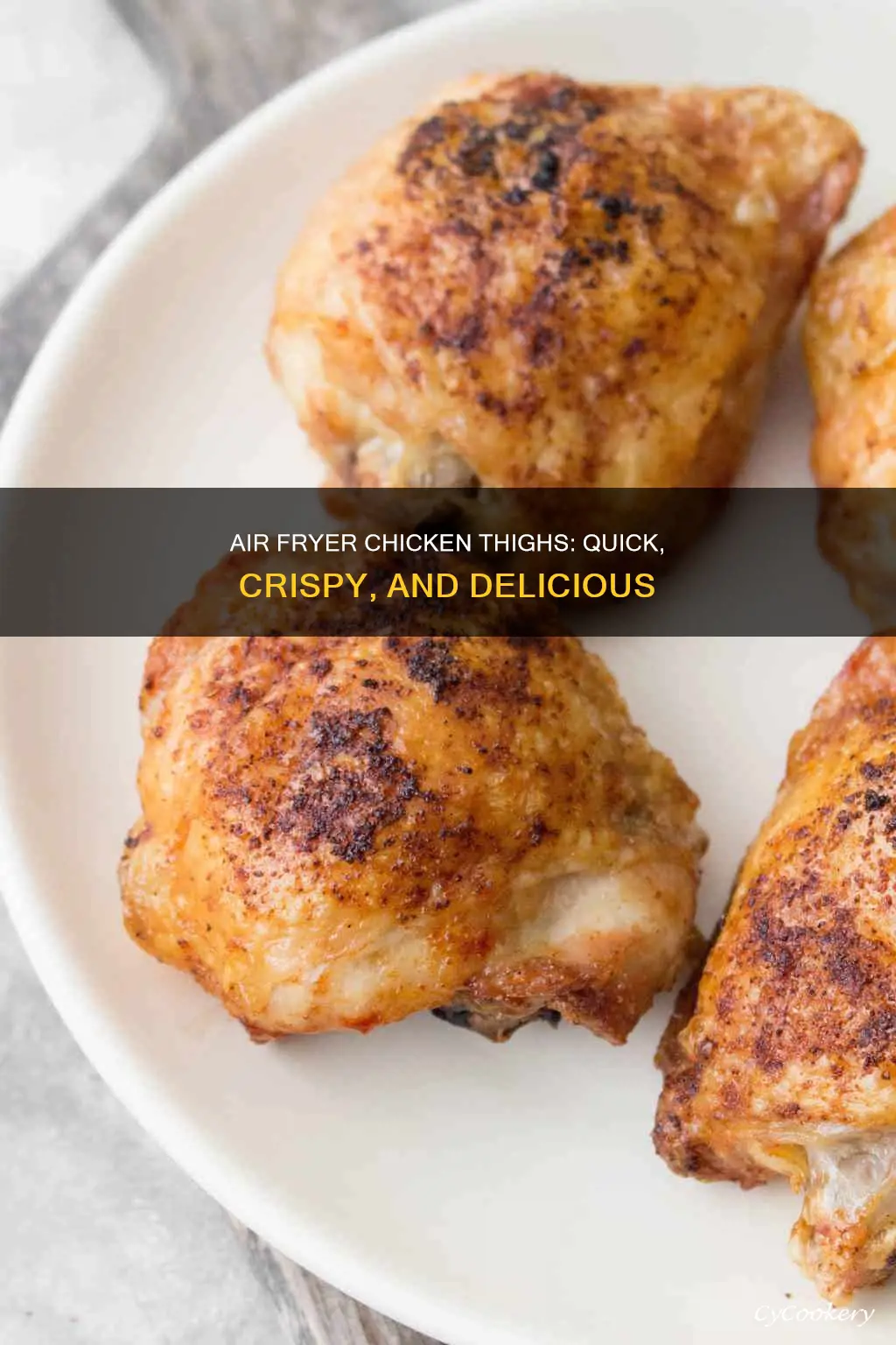 how long do boneless thighs take in the air fryer