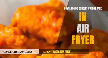 Air Fryer Boneless Wings: Quick Cooking Times Explained