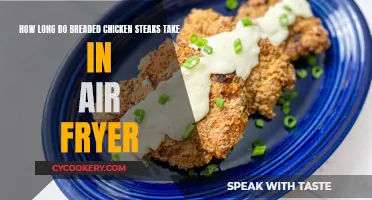 Air Fryer Breaded Chicken Steaks: Quick, Crispy, and Delicious!