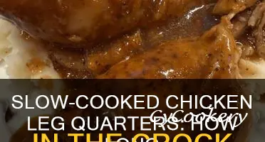 how long do chicken leg quarters cook in crock pot
