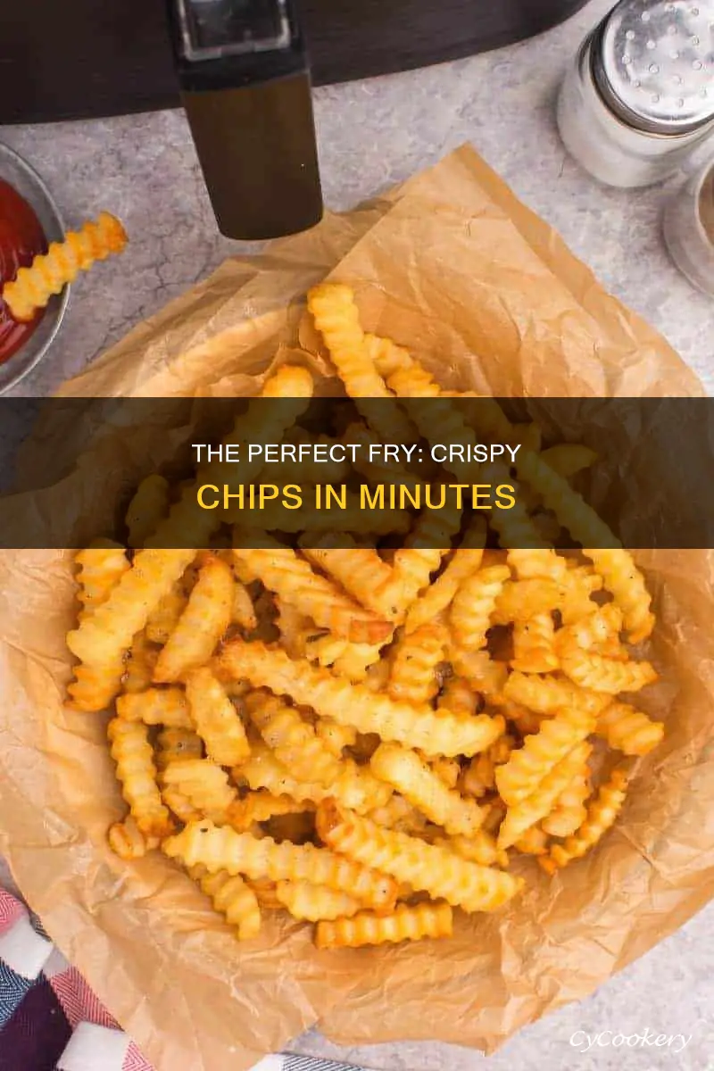 how long do chips take to cook in fryer