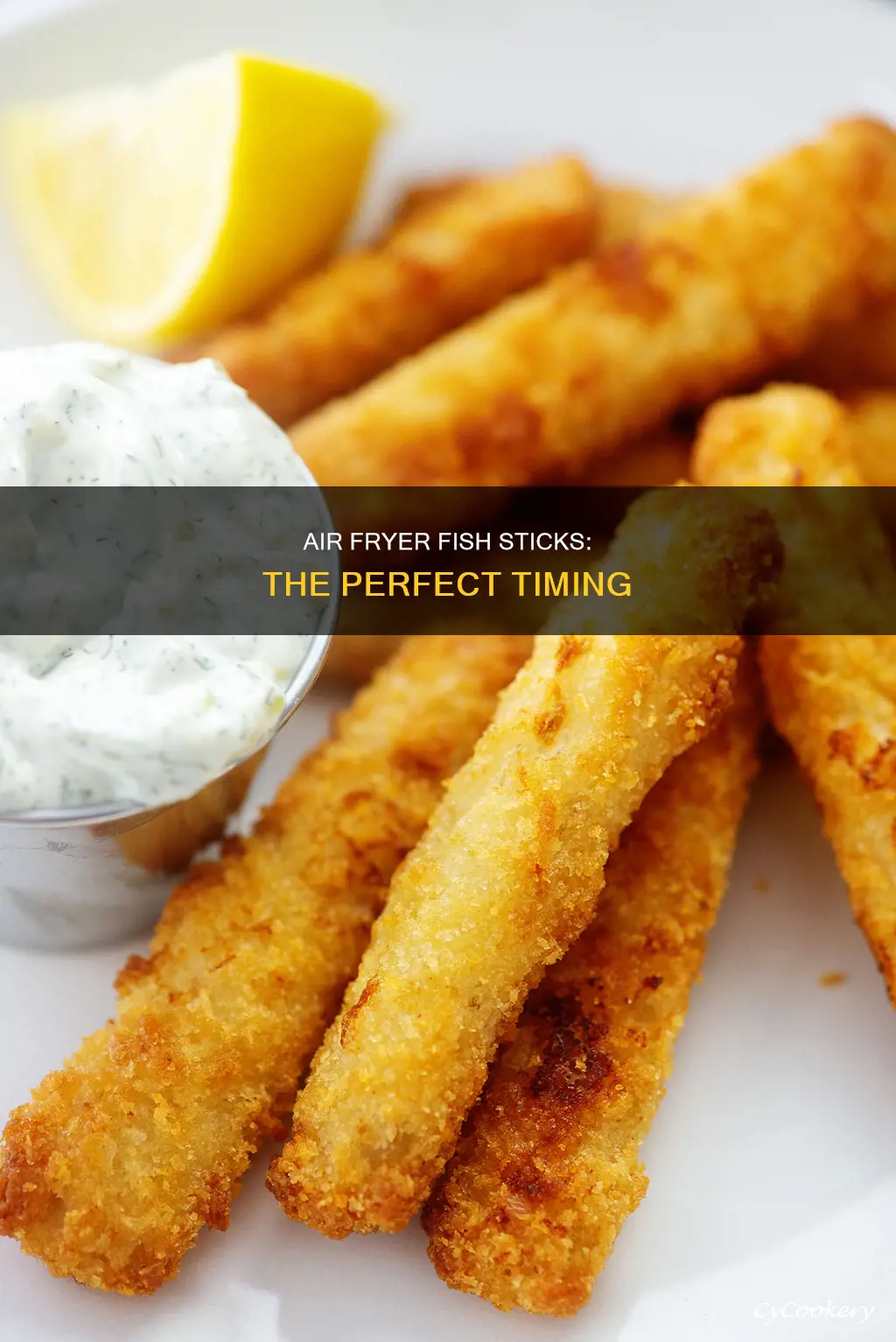 how long do fish sticks go in the air fryer