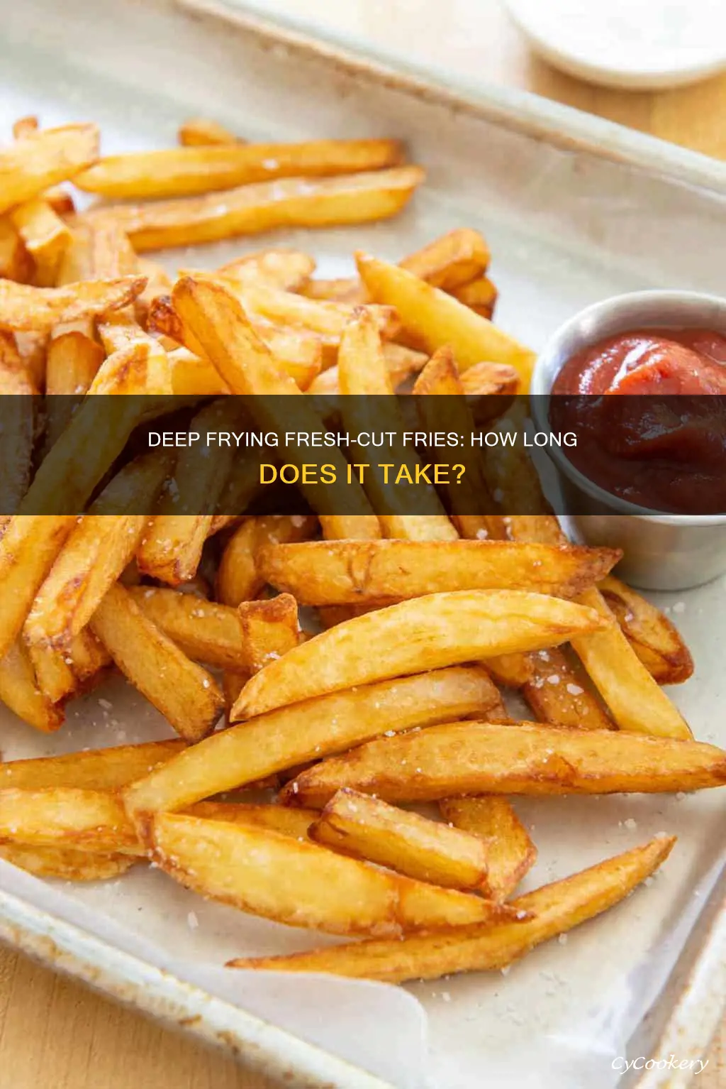 how long do fresh cut fries take in deep fryer