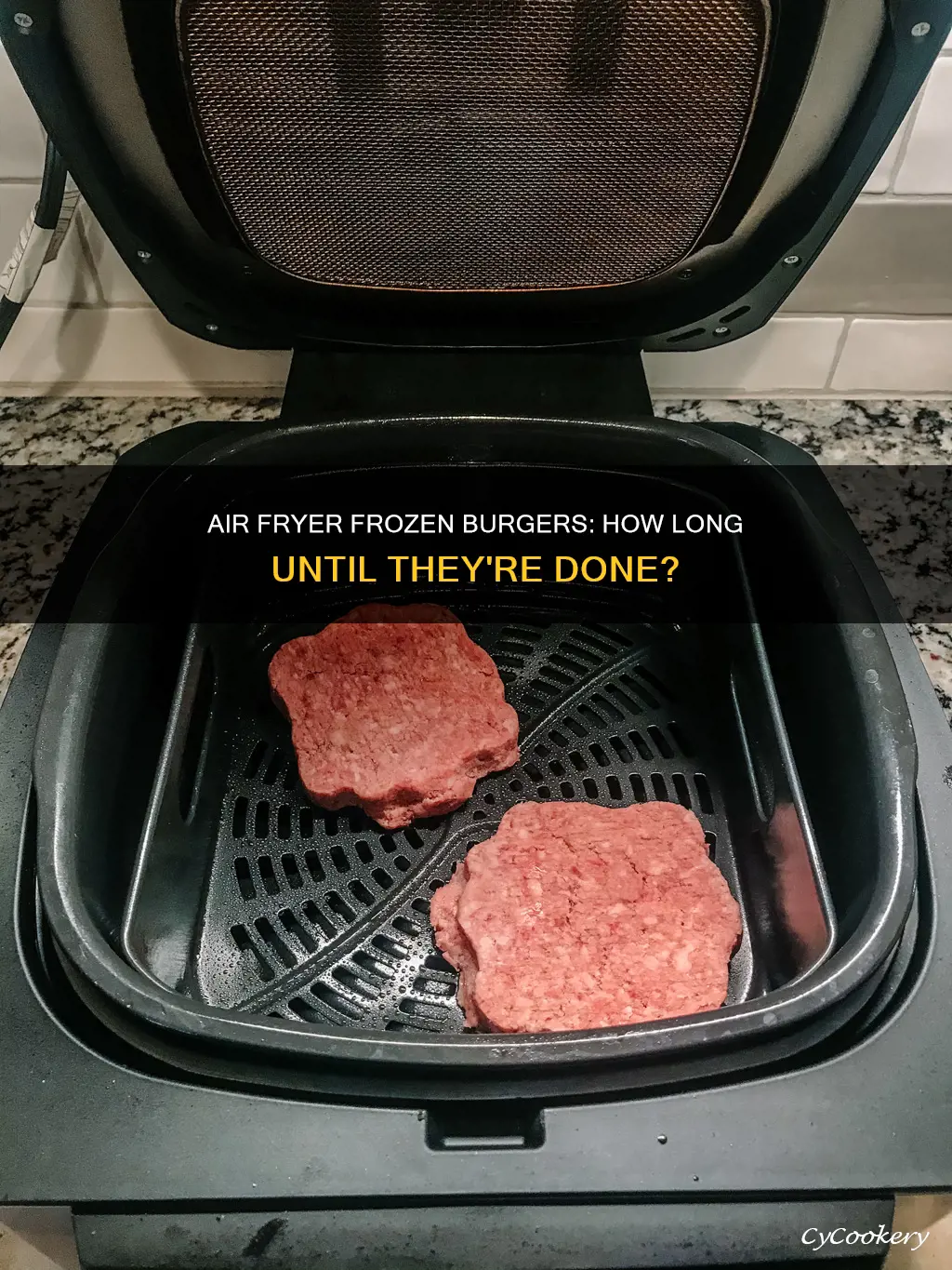 how long do frozen burgers take in air fryer