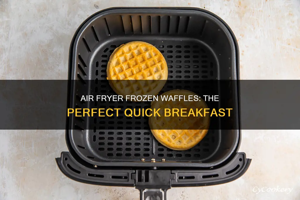 how long do frozen waffles take in air fryer