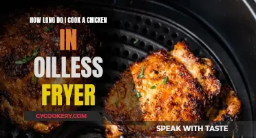 Perfectly Cooked Chicken: Oilless Fryer Time Guide