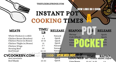 Quick Cooking: Perfecting Pot Pocket Timing