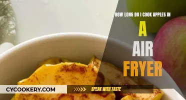 Crispy Apple Treats: Air Fryer Cooking Time Guide