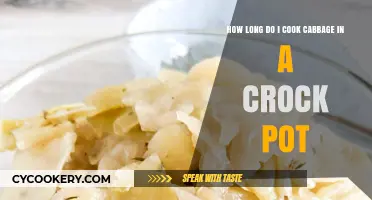 Crock Pot Cabbage: Cooking Time Perfected