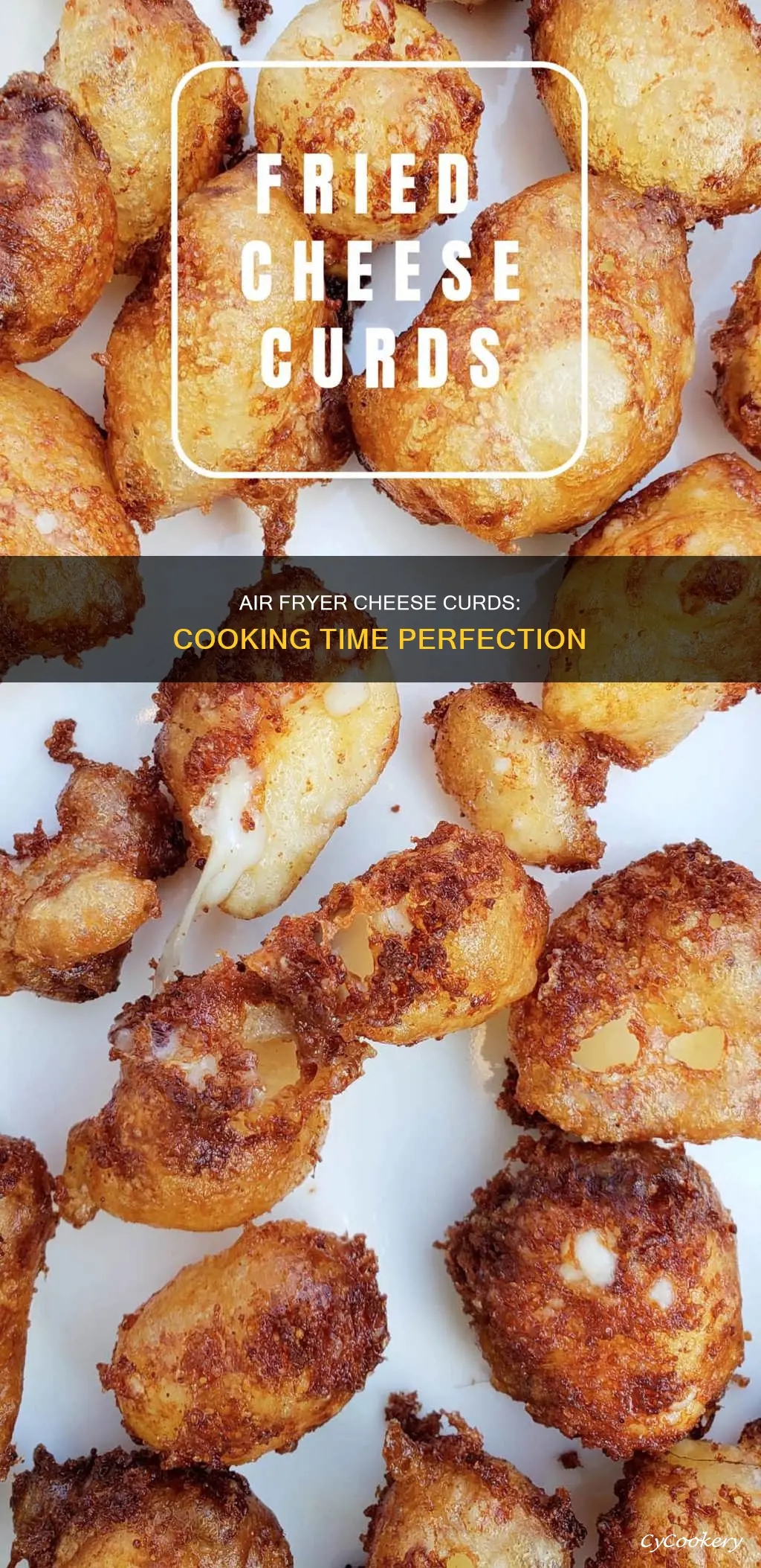 how long do i cook cheese curds in air fryer