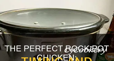 how long do I cook chicken in a rock pot