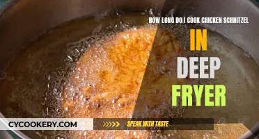 Perfectly Crispy Chicken Schnitzel: Deep Fryer Cooking Time Guide