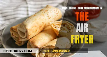 Crispy Chimichanga Perfection: Air Fryer Cooking Time Revealed